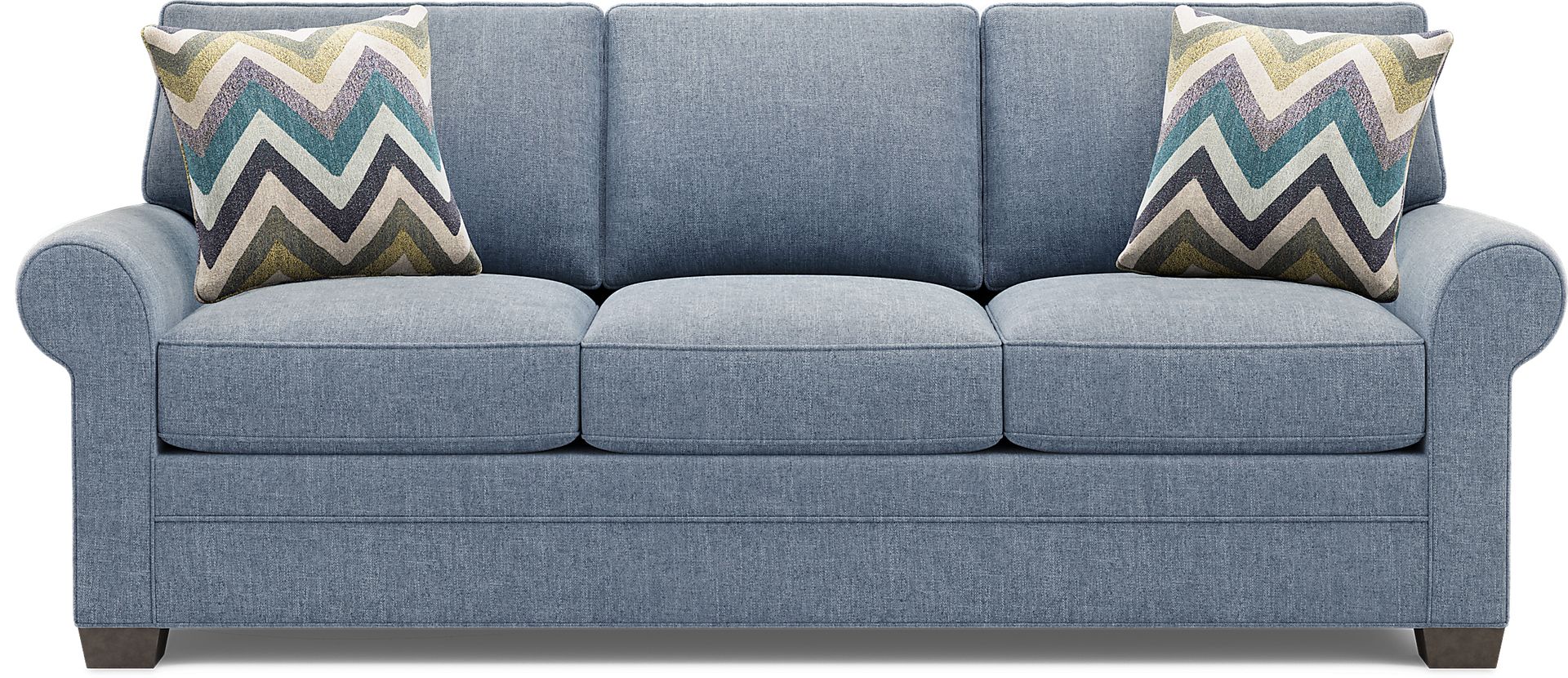 Bellingham Chambray Textured Chenille Sofa - Image 1