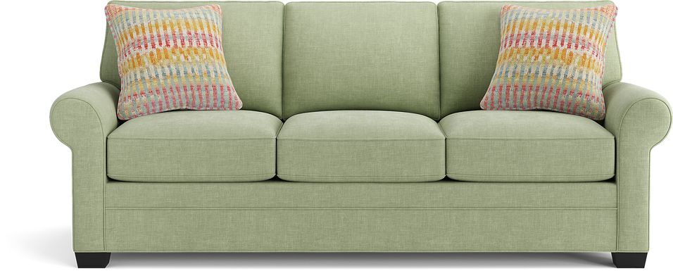 Cindy Crawford Home Bellingham Celadon Sofa