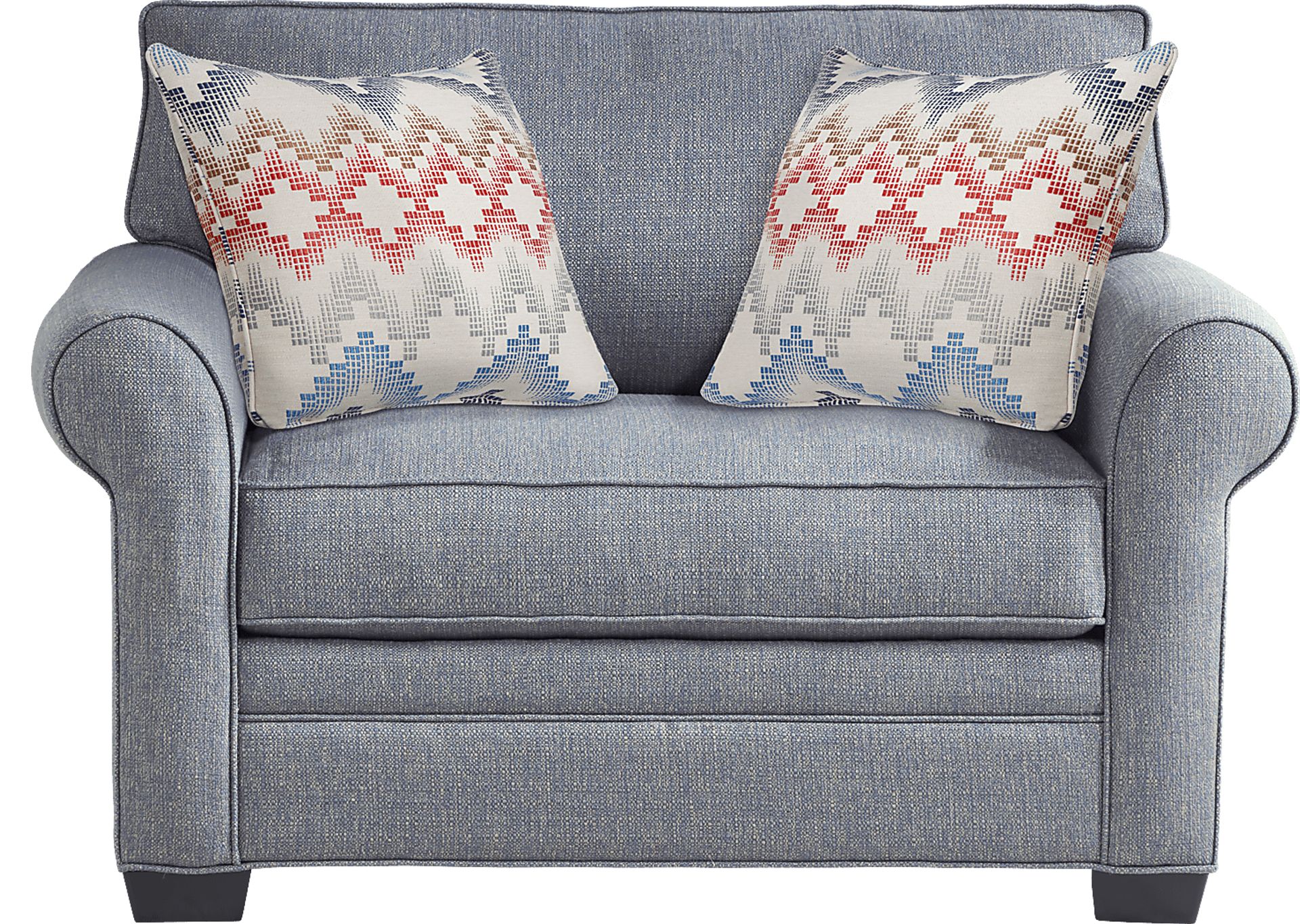 Bellingham Denim Textured Chair - Image 1