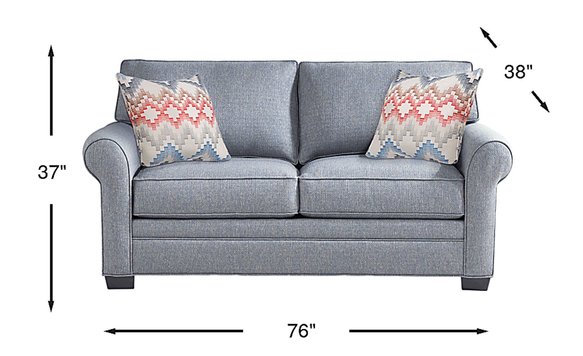 Dimension Image. Please refer to the Dimension Tab on this page for dimension details.