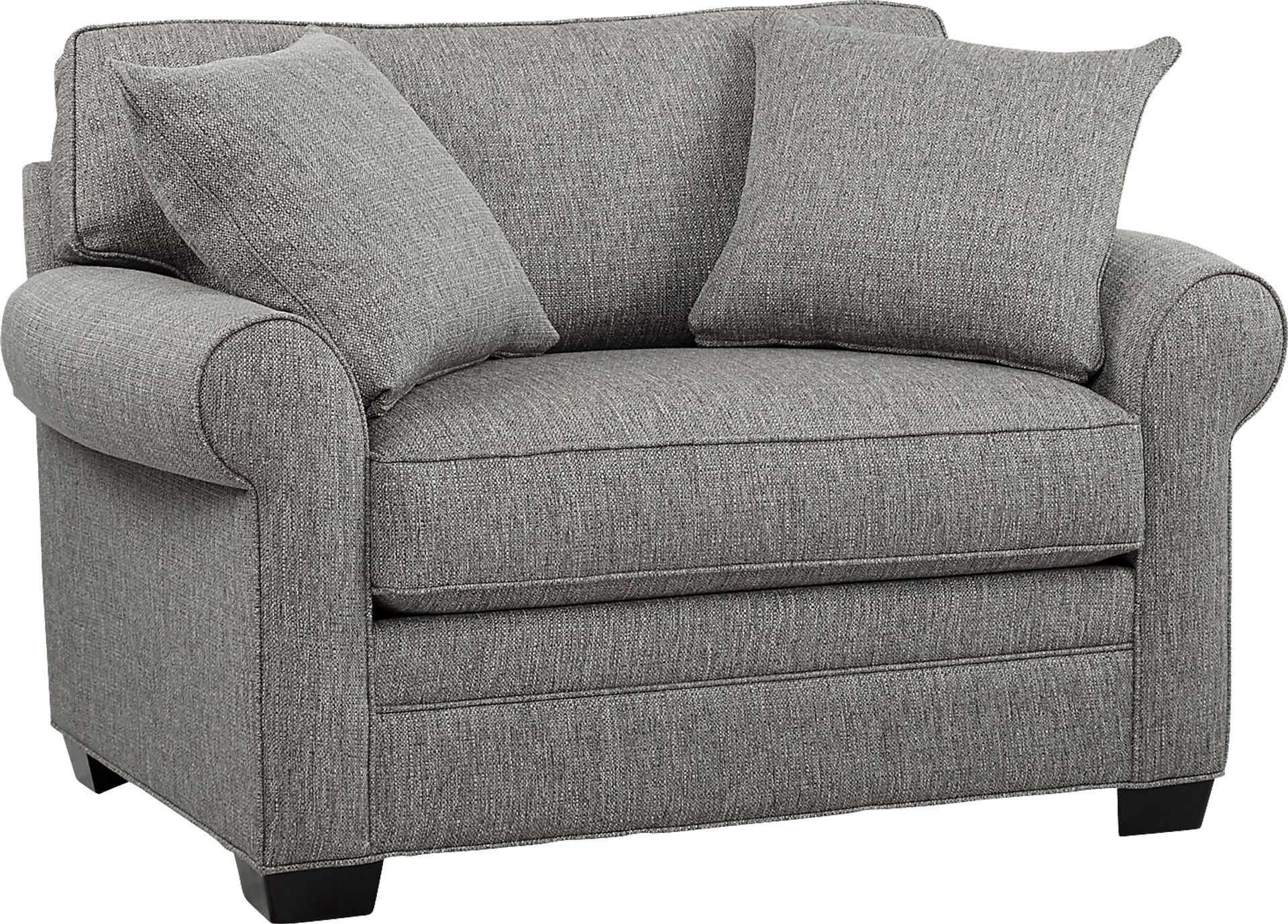 Bellingham Gray Textured 7 Pc Living Room - Image 12