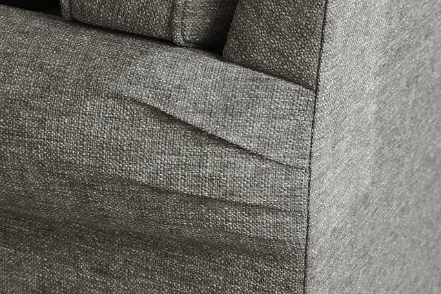 Bellingham Gray Textured Gel Foam Sleeper Chair - Thumbnail - Image 4