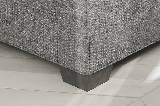 Bellingham Gray Textured 7 Pc Living Room with Gel Foam Sleeper Sofa - Thumbnail - Image 9