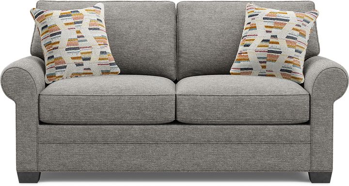 Bellingham Gray Textured Loveseat