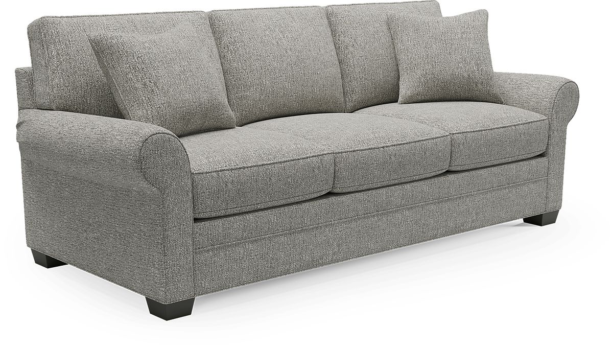 Cindy Crawford Bellingham Gray Textured Sleeper Sofa | Rooms to Go