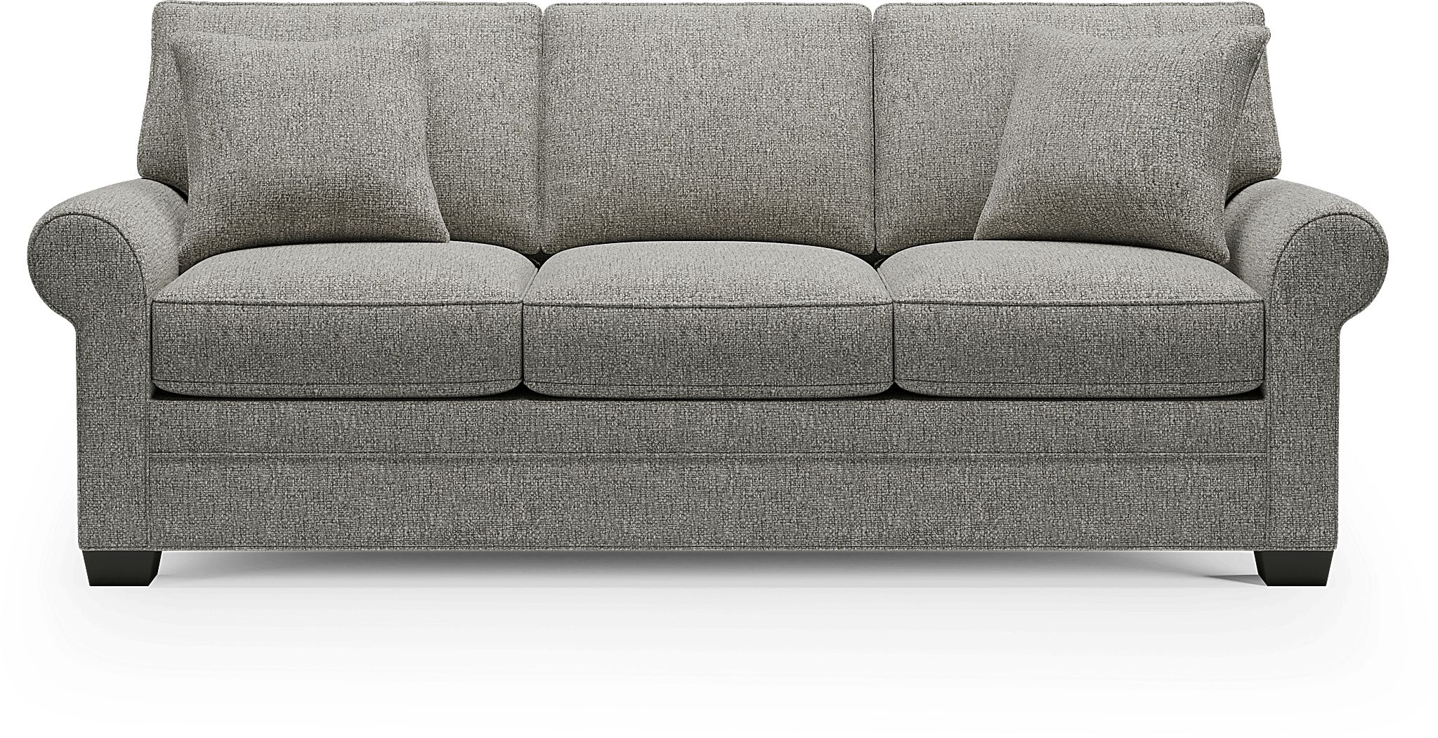 Cindy Crawford Bellingham Gray Textured Sleeper Sofa | Rooms to Go