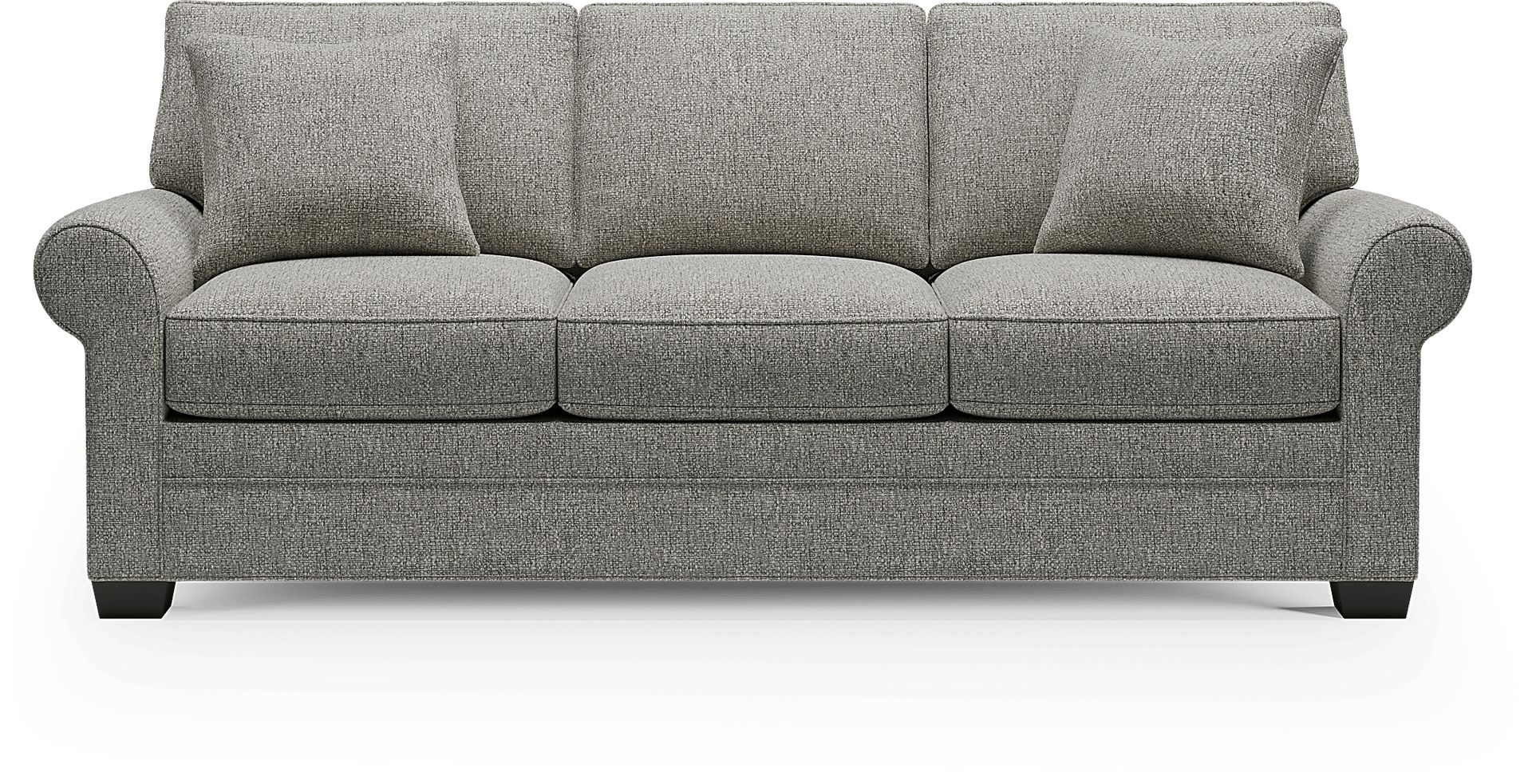 Bellingham Gray Textured Sofa - Image 1