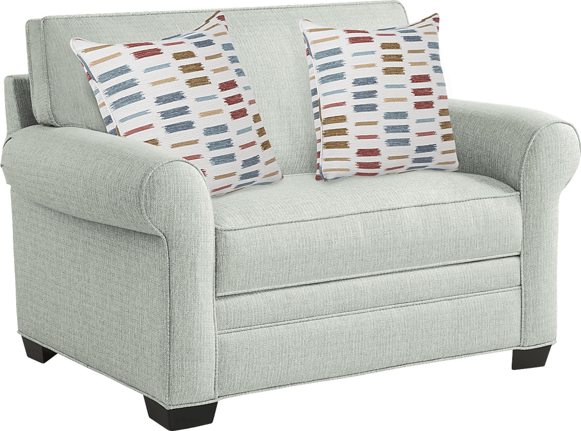 Bellingham Willow Green Textured Chair - Image 2