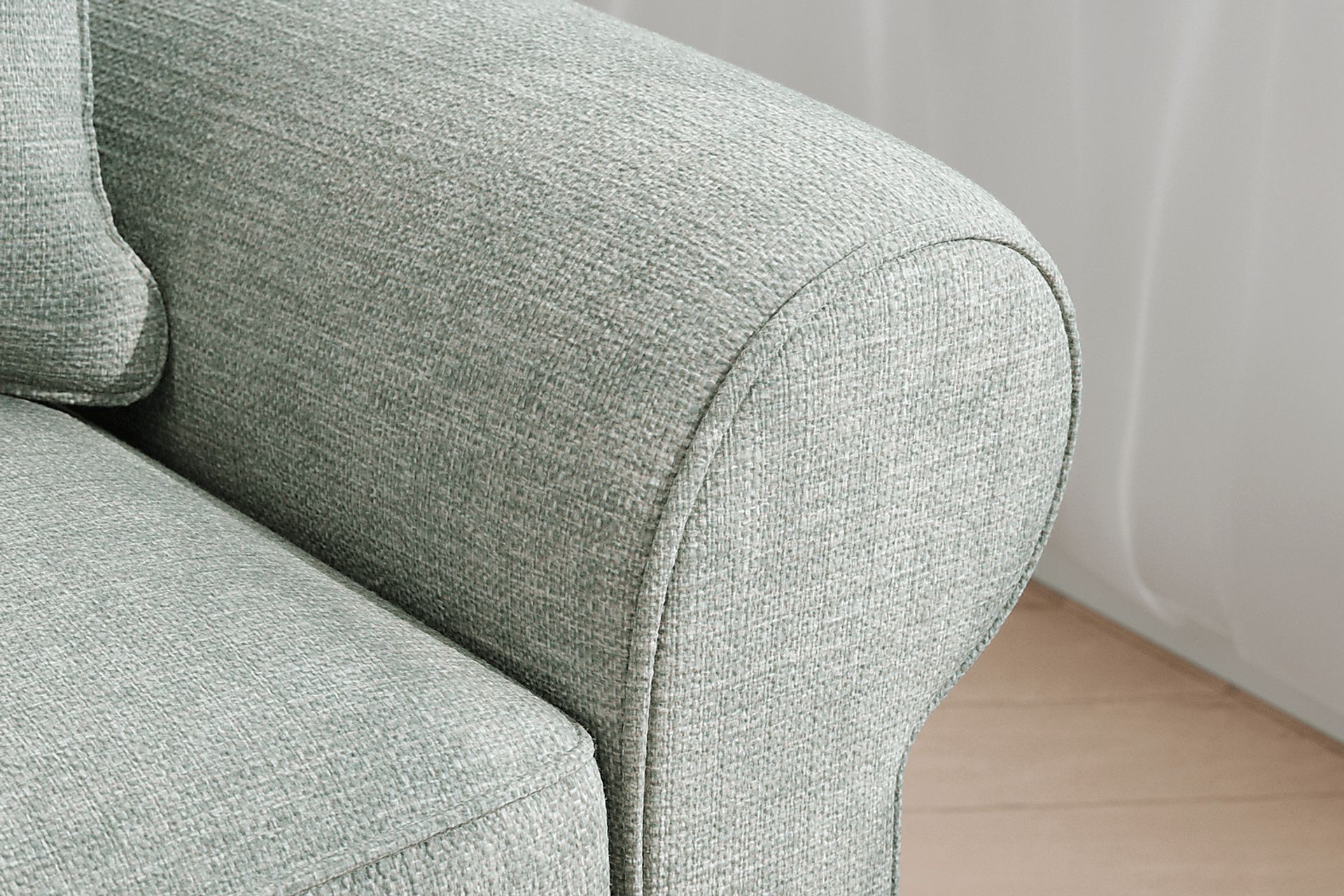 Bellingham Willow Green Textured Chair - Image 5
