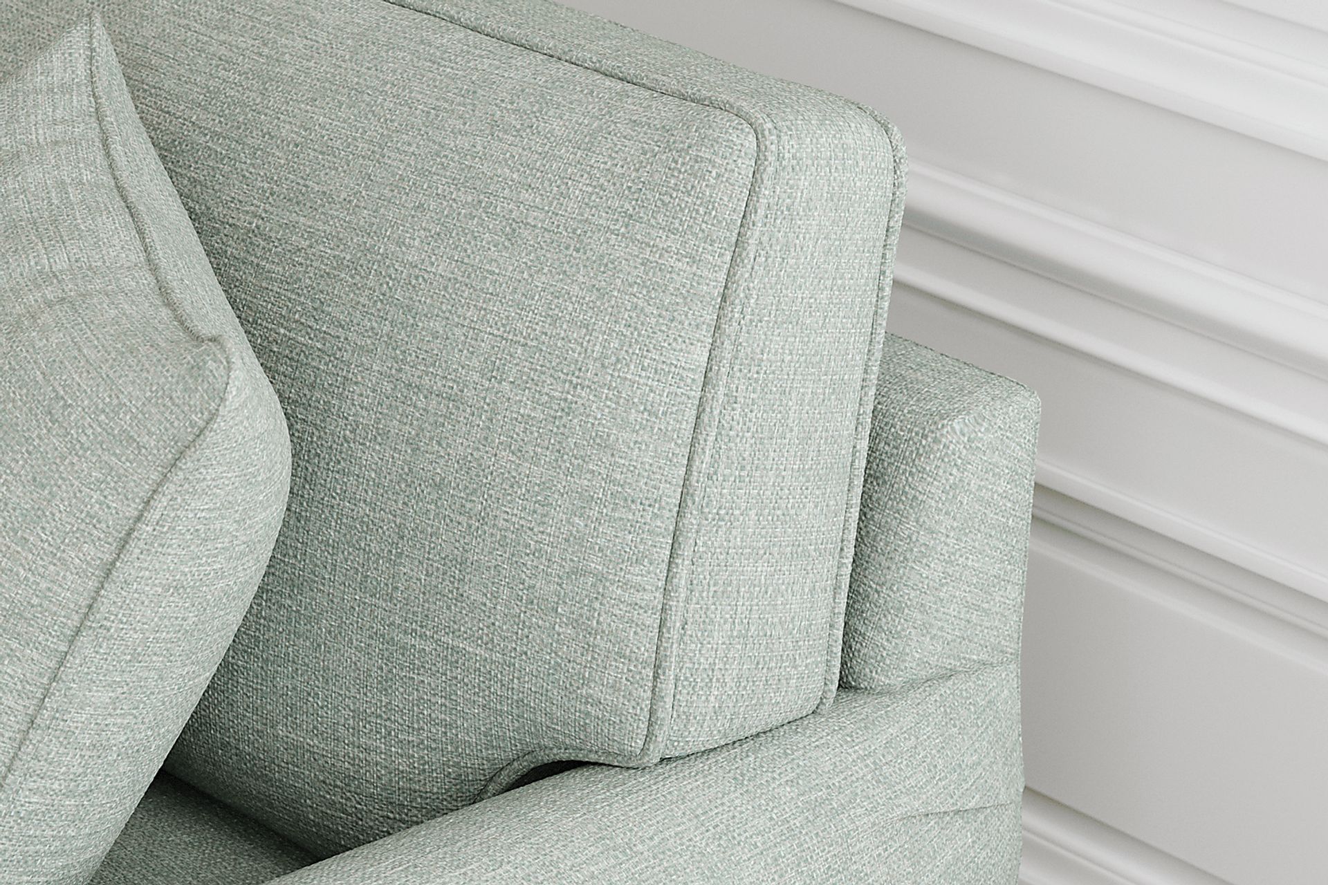 Bellingham Willow Green Textured Chair - Image 6