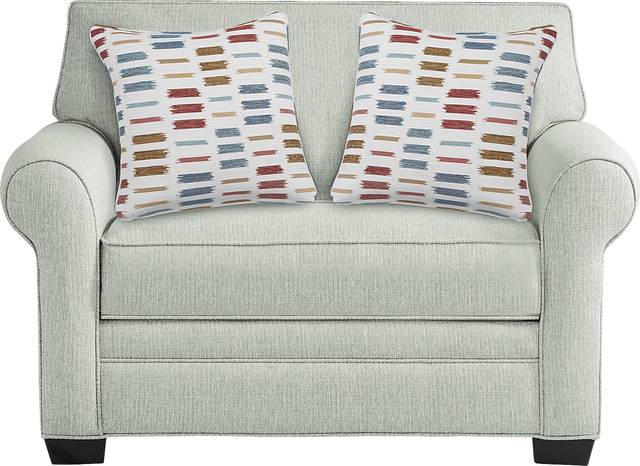 Bellingham Willow Green Textured Chair - Thumbnail - Image 1