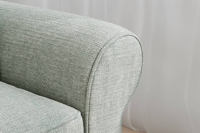 Bellingham Willow Green Textured Gel Foam Sleeper Loveseat - Thumbnail - Image 3