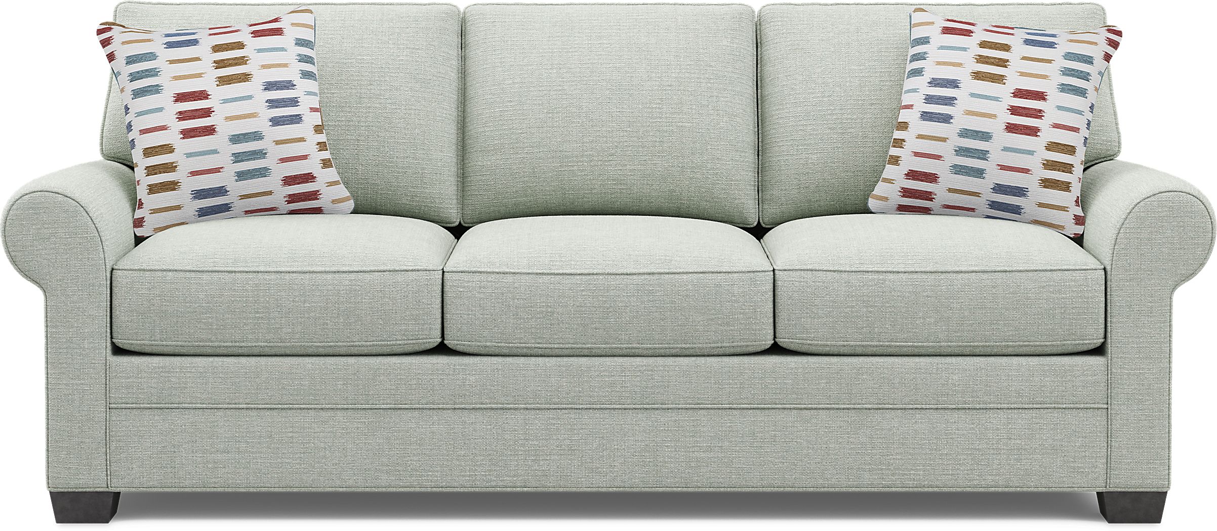 Cindy Crawford Home Bellingham Willow Green Textured Gel Foam Sleeper