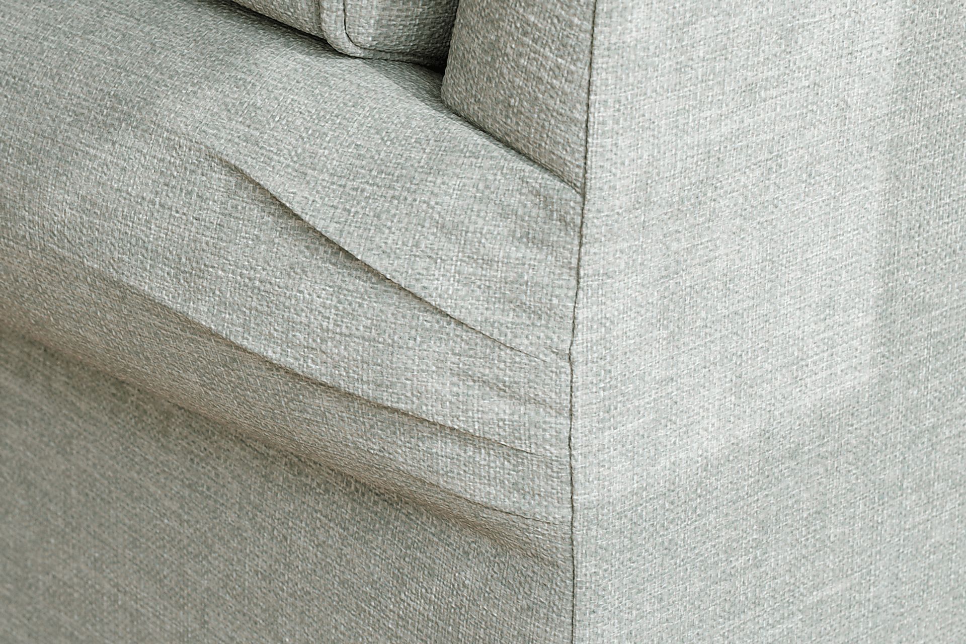 Bellingham Willow Green Textured 7 Pc Living Room with Gel Foam Sleeper Sofa - Image 14