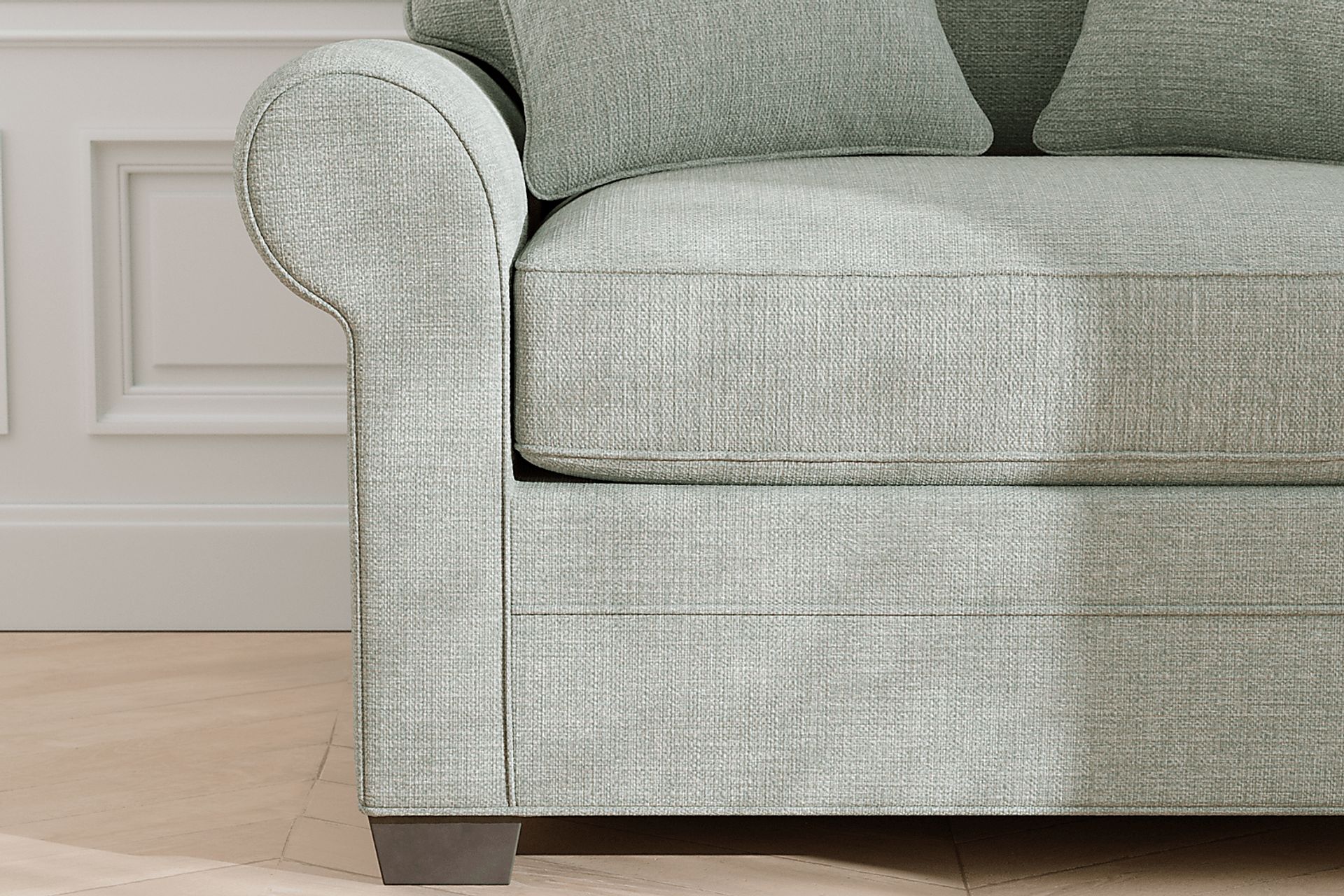 Bellingham Willow Green Textured Sleeper Chair - Image 8
