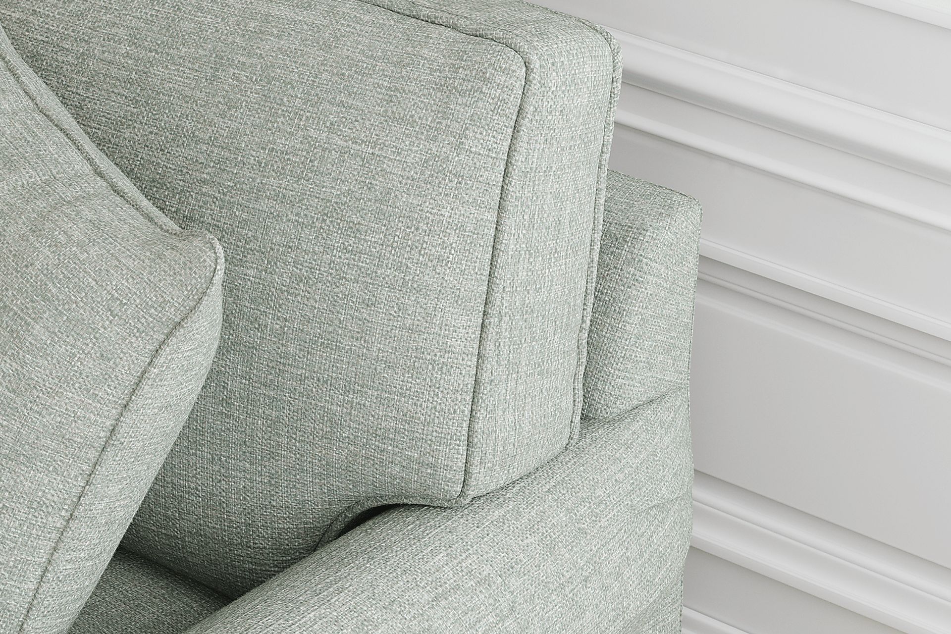 Bellingham Willow Green Textured Sofa - Image 7