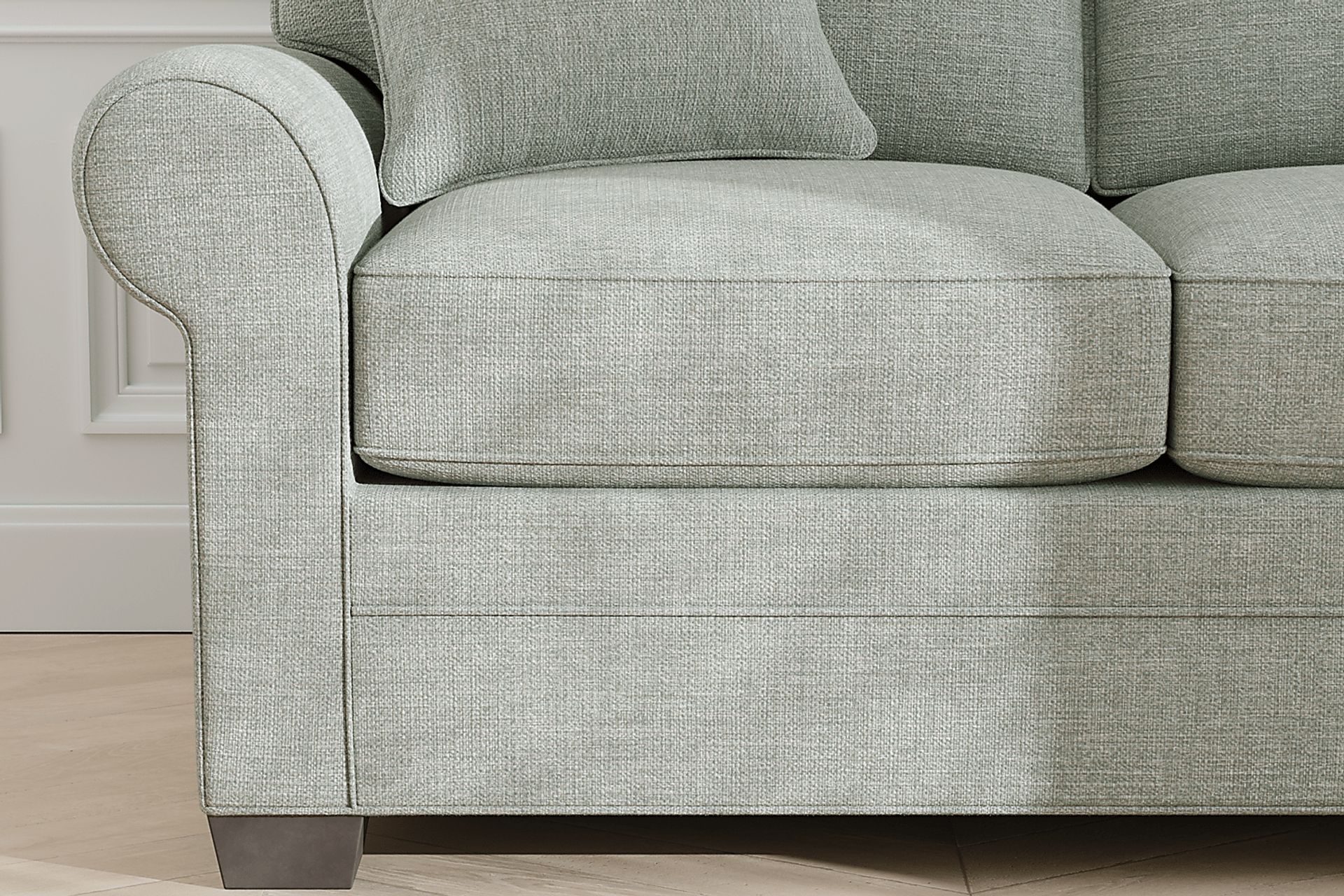 Bellingham Willow Green Textured Sofa - Image 9