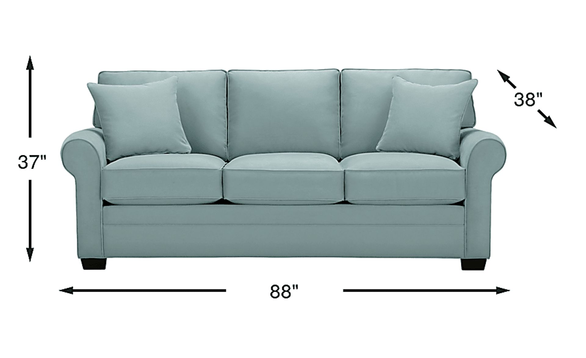 Dimension Image. Please refer to the Dimension Tab on this page for dimension details.