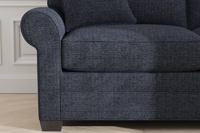 Bellingham Midnight Textured 7 Pc Living Room with Gel Foam Sleeper Sofa - Thumbnail - Image 14