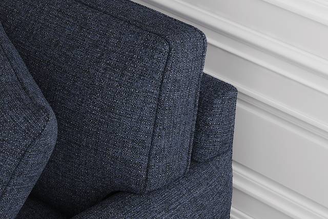Bellingham Midnight Textured 7 Pc Living Room with Gel Foam Sleeper Sofa - Thumbnail - Image 13