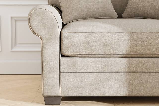Bellingham Mushroom Textured Chenille 7 Pc Living Room - Thumbnail - Image 23