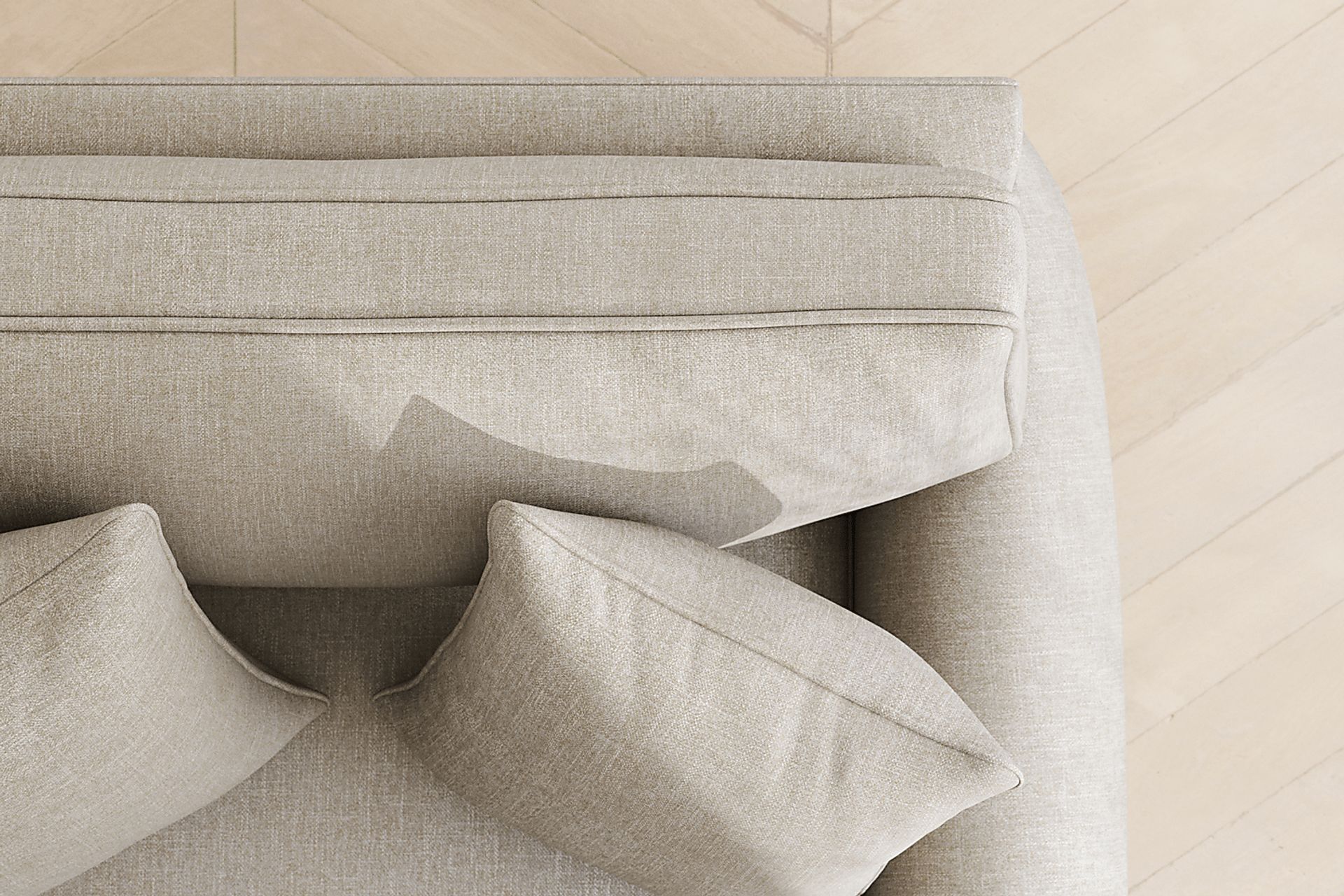 Bellingham Mushroom Textured Chenille Chair - Image 10