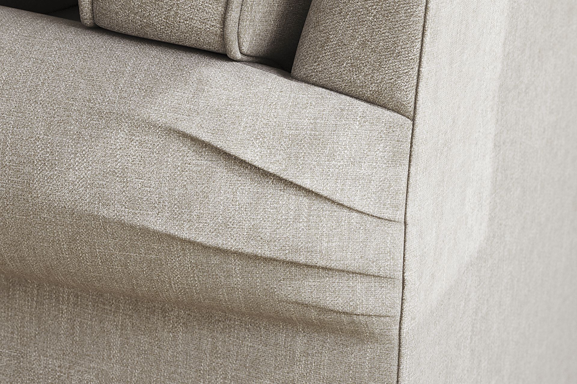 Bellingham Mushroom Textured Chenille Chair - Image 6