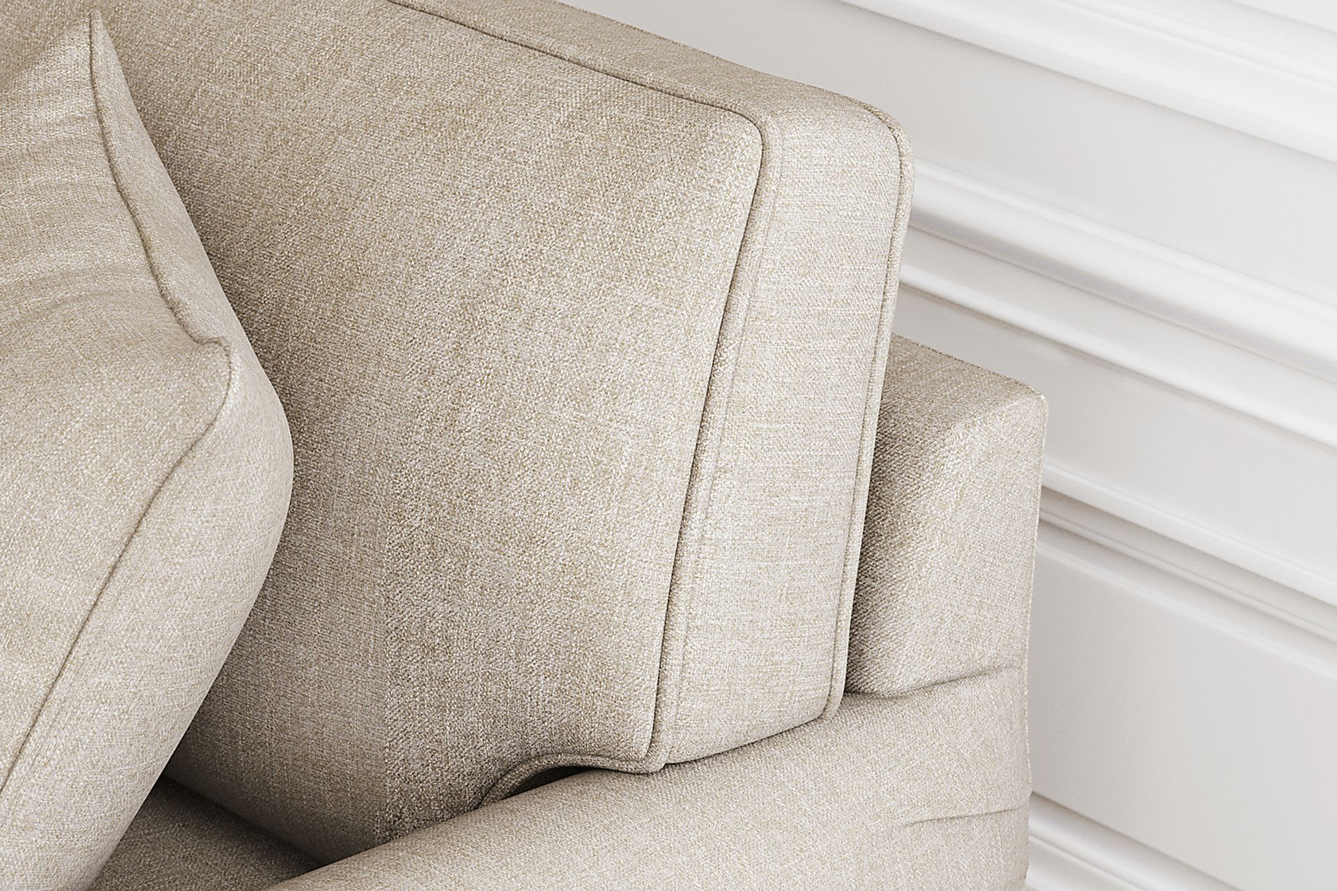 Bellingham Mushroom Textured Chenille Gel Foam Sleeper Chair - Image 8