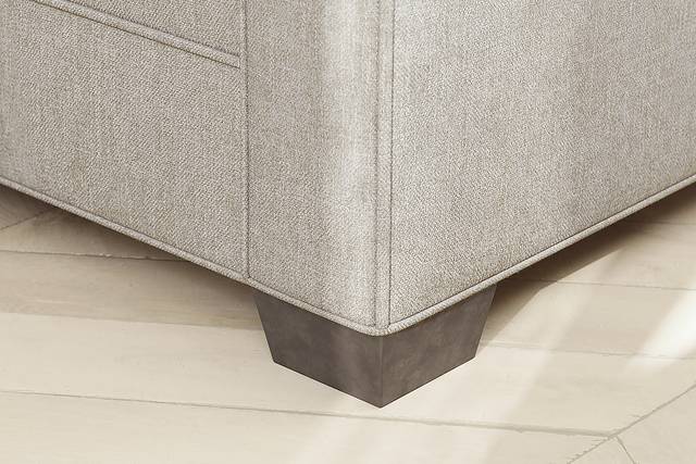 Bellingham Mushroom Textured Chenille 7 Pc Living Room w/Gel Foam Sleeper Sofa - Thumbnail - Image 16