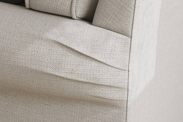Bellingham Off-White Textured Chair - Thumbnail - Image 4