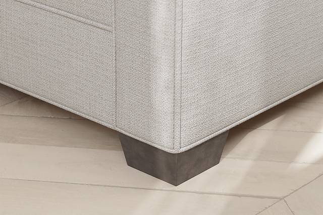 Bellingham Off-White Textured 7 Pc Living Room with Gel Foam Sleeper Sofa - Thumbnail - Image 7