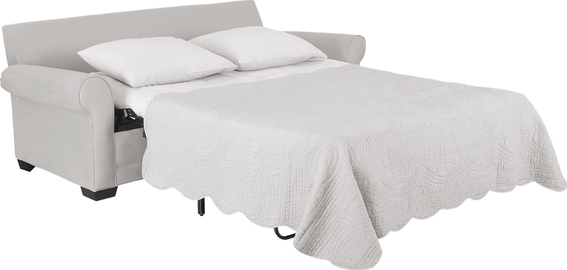Cindy Crawford Home Bellingham Platinum Microfiber Sleeper - Image 2