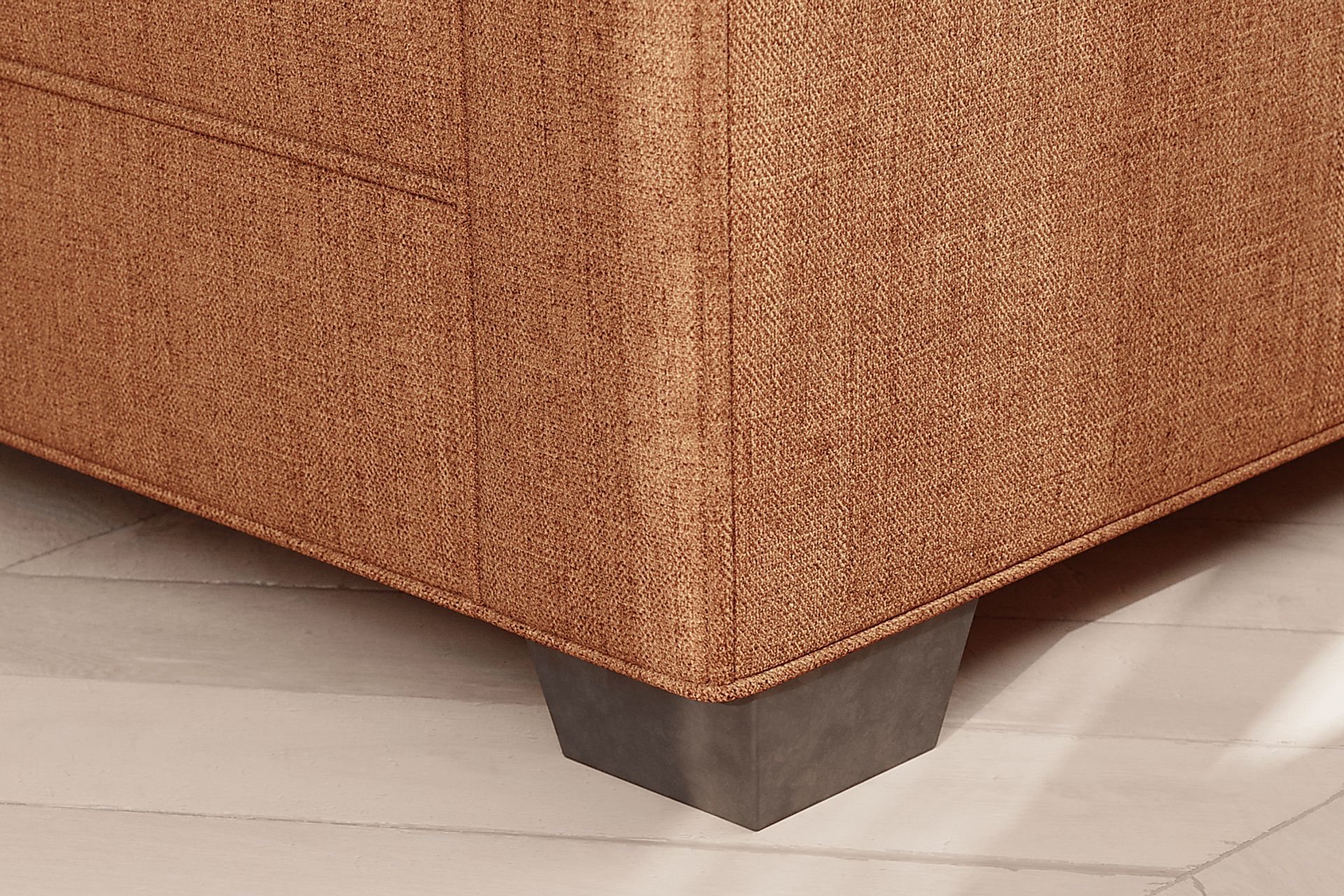 Bellingham Russet Textured Chenille Sleeper Chair - Image 5