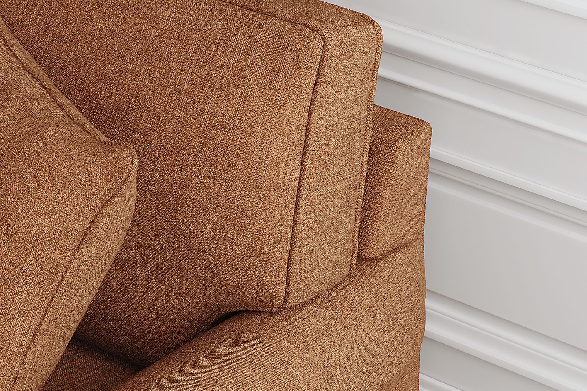Bellingham Russet Textured Chenille Sofa - Image 7