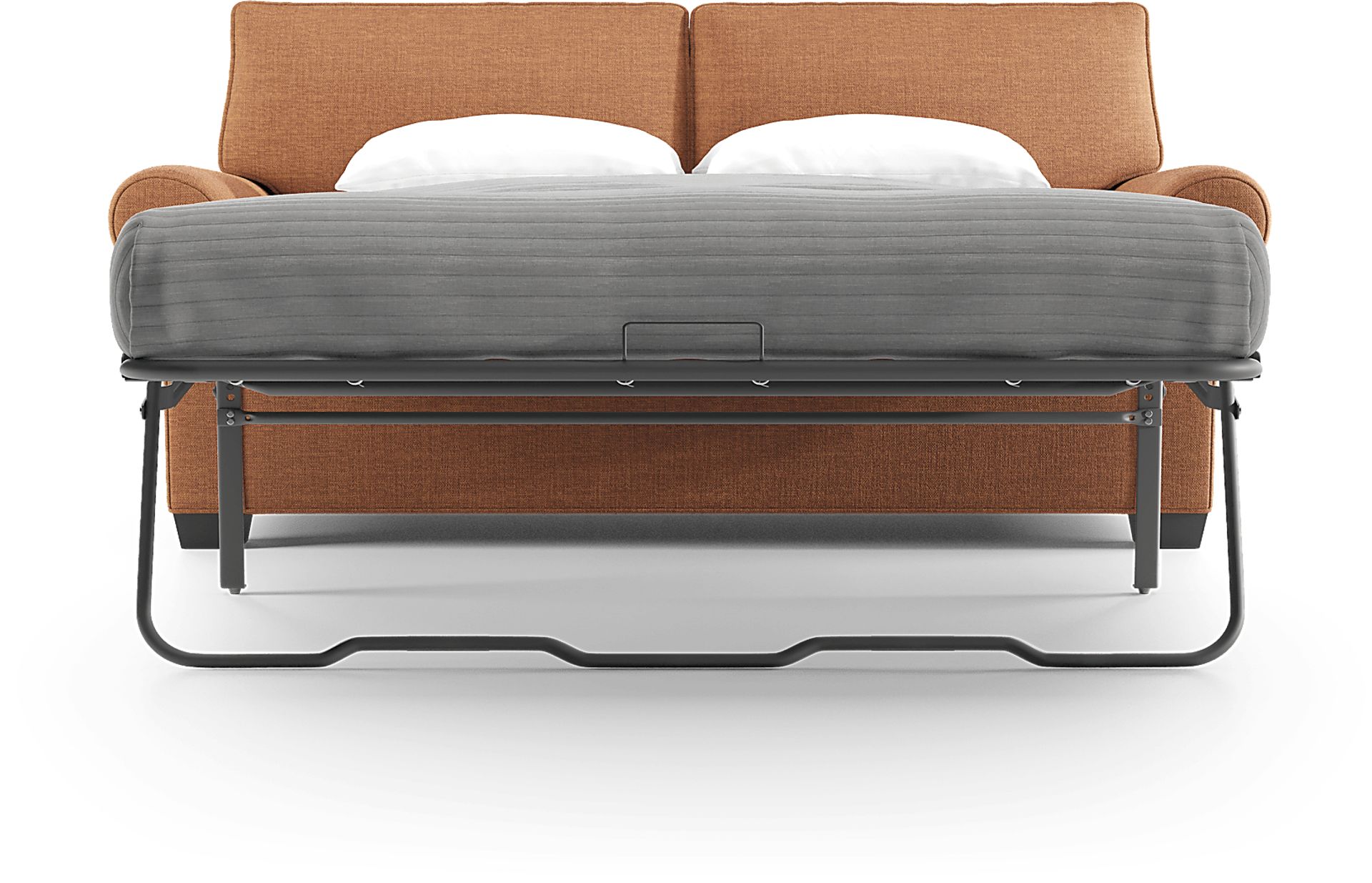 Bellingham Russet TexturedChenille Gel Foam Sleeper Loveseat - Image 3