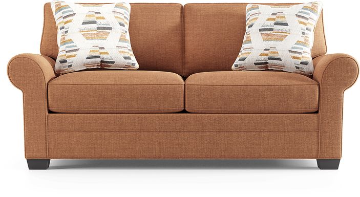 Bellingham Russet Textured Chenille Loveseat