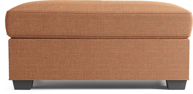 Cindy Crawford Home Bellingham Russet Textured Ottoman