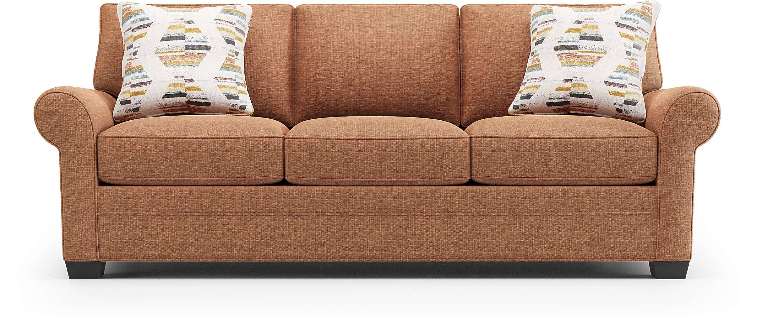 Bellingham Russet Textured Chenille Sofa