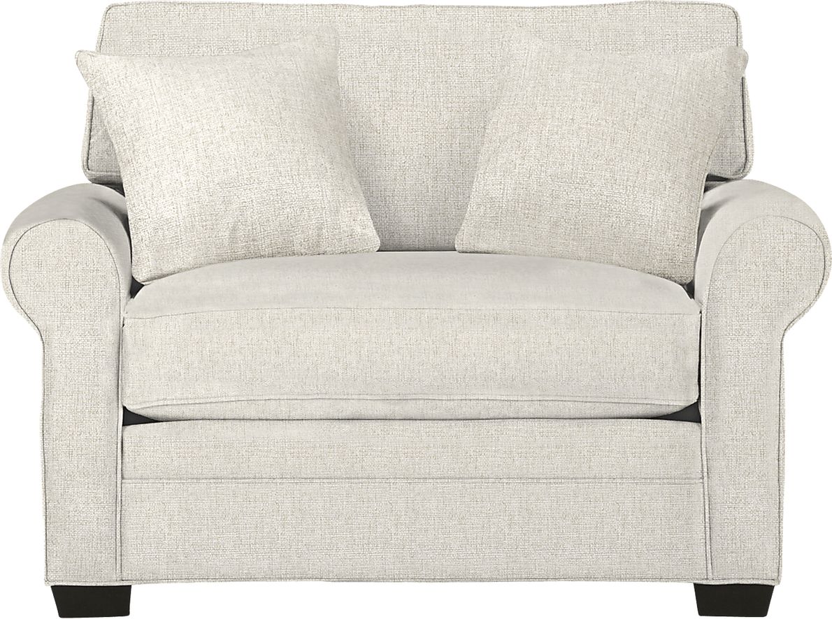 Cindy Crawford Bellingham Sand Beige Textured Chair Rooms To Go