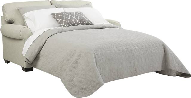 Bellingham Sand Textured Sleeper Loveseat - Thumbnail - Image 2