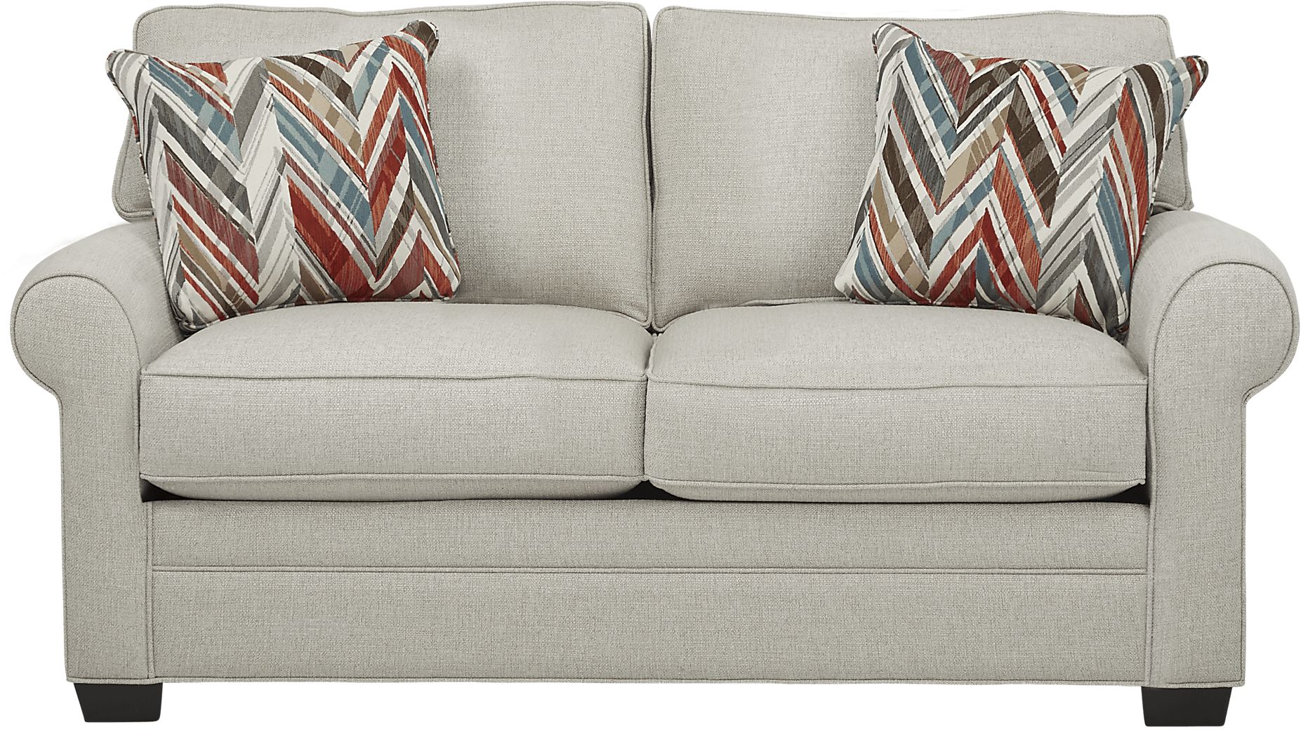 Cindy Crawford Bellingham Sand Beige Textured Sleeper Loveseat | Rooms ...