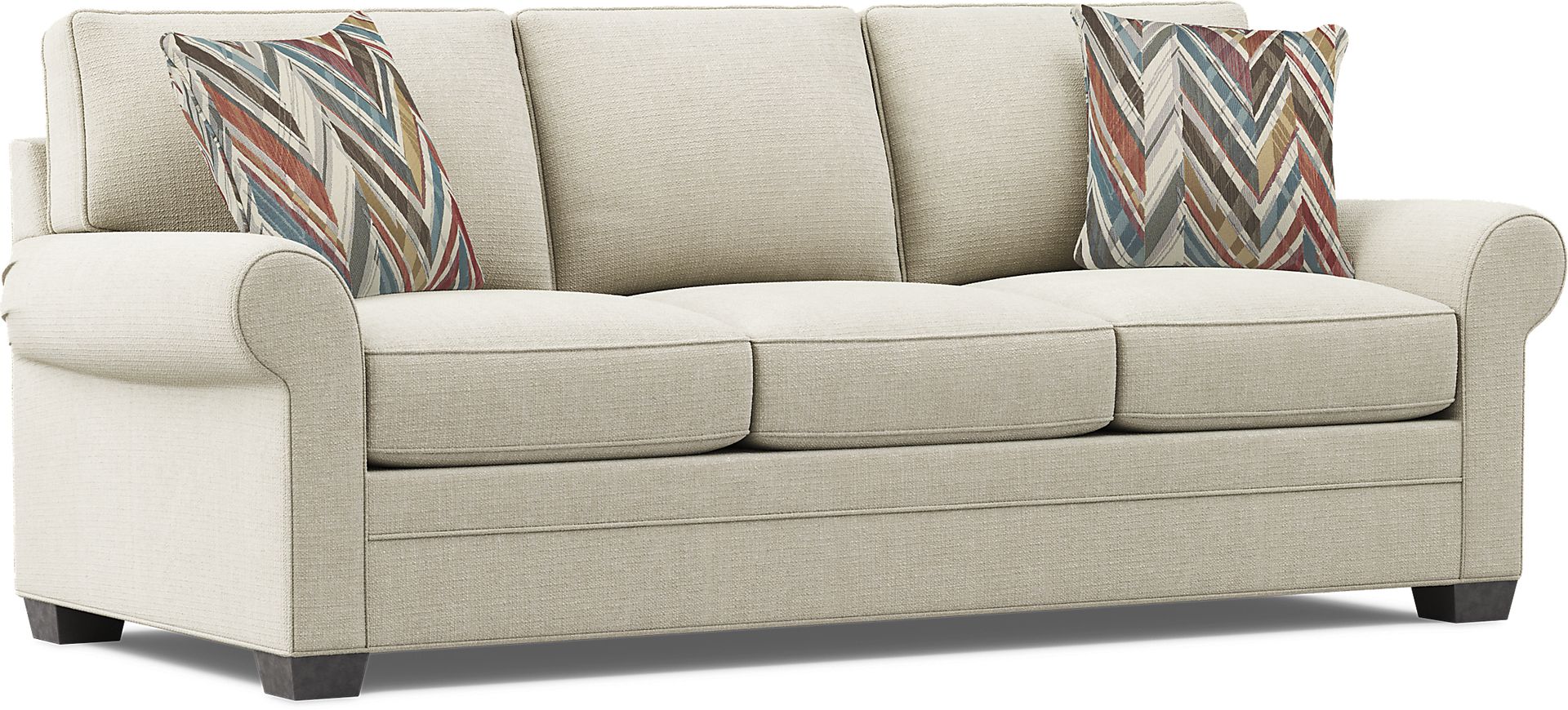Bellingham Sand Textured 7 Pc Living Room with Sleeper Sofa - Image 3