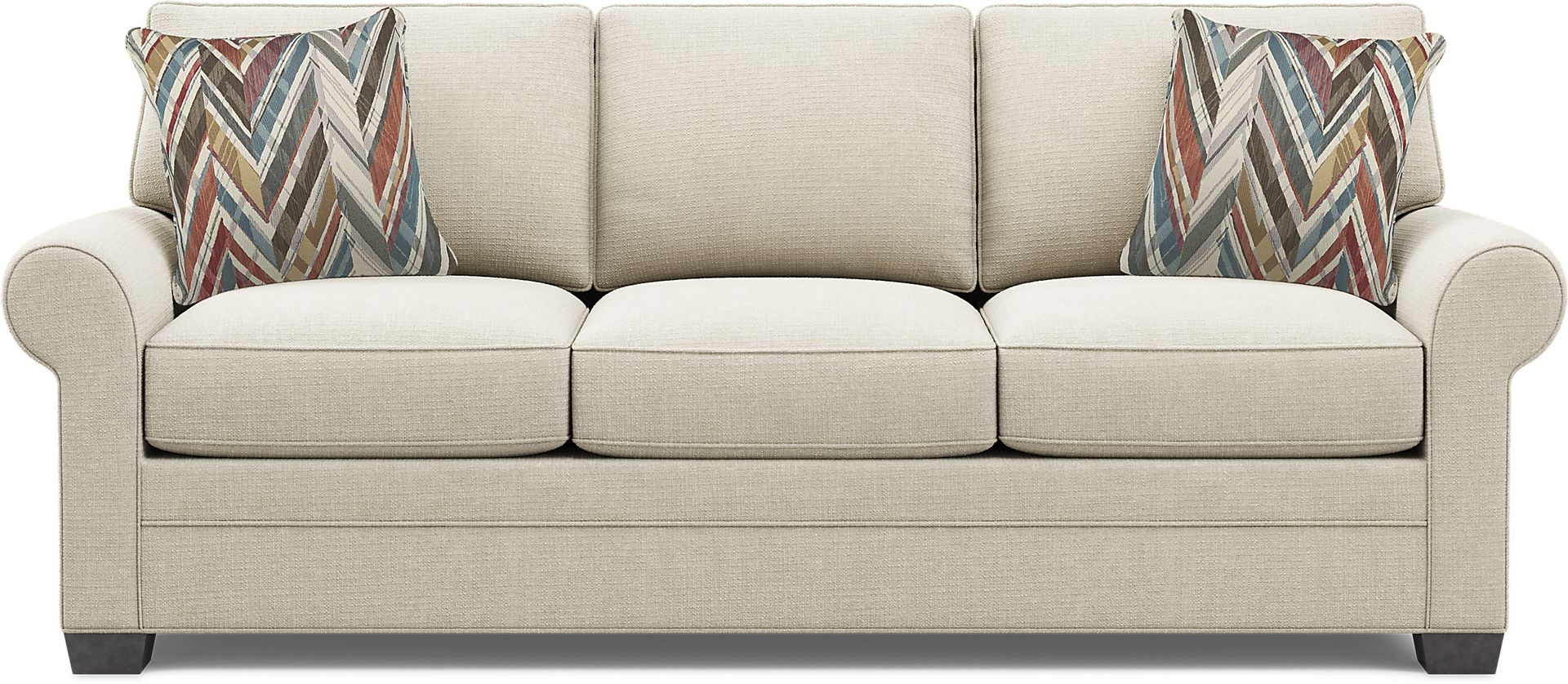 Bellingham Sand Textured 7 Pc Living Room with Sleeper Sofa - Image 2