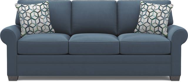 Bellingham Sapphire Microfiber Sofa - Thumbnail - Image 1