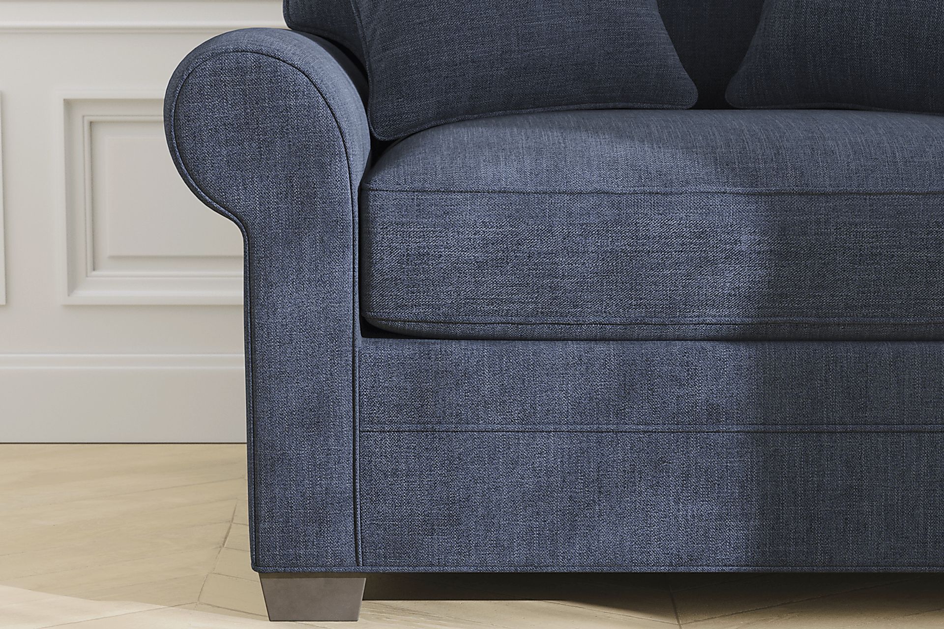 Bellingham Sapphire Textured Chenille Chair - Image 8