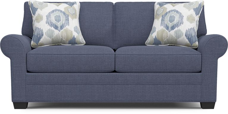 Bellingham Sapphire Textured Chenille Loveseat