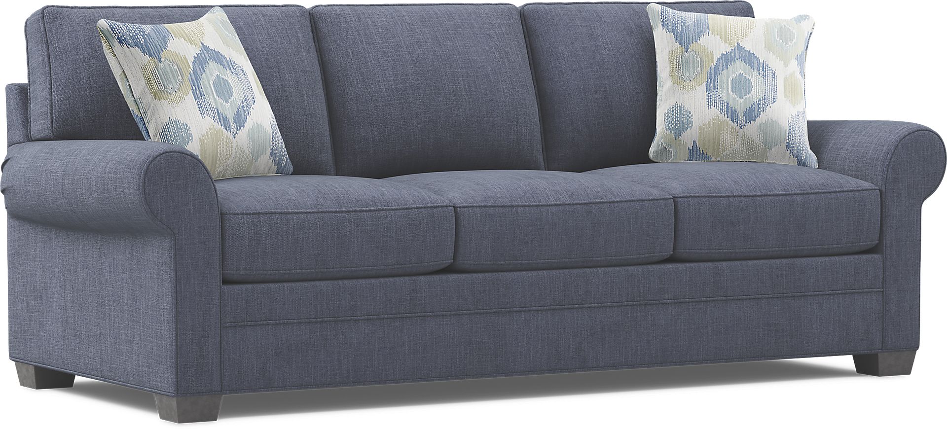Bellingham Sapphire Textured Chenille Sofa - Image 3