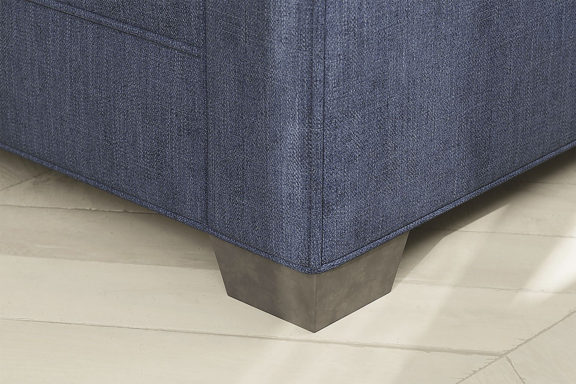 Bellingham Sapphire Textured Chenille Sofa - Image 5