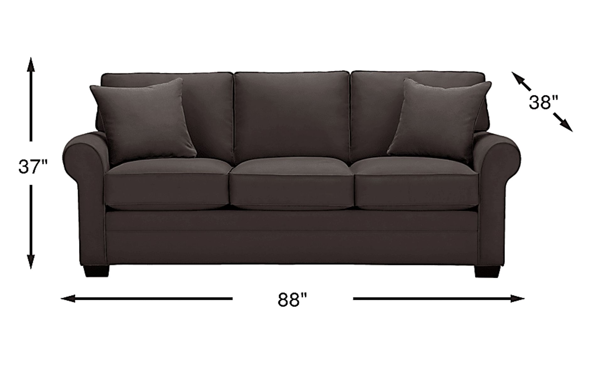 Dimension Image. Please refer to the Dimension Tab on this page for dimension details.