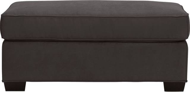 Cindy Crawford Home Bellingham Slate Ottoman - Thumbnail - Image 1